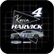 Nascar 4 Kevin Harvick 4-Inch Vinyl Decal Sticker Retro Design